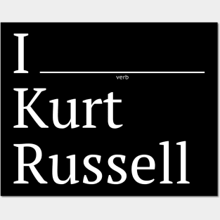 I (verb) Kurt Russell Posters and Art